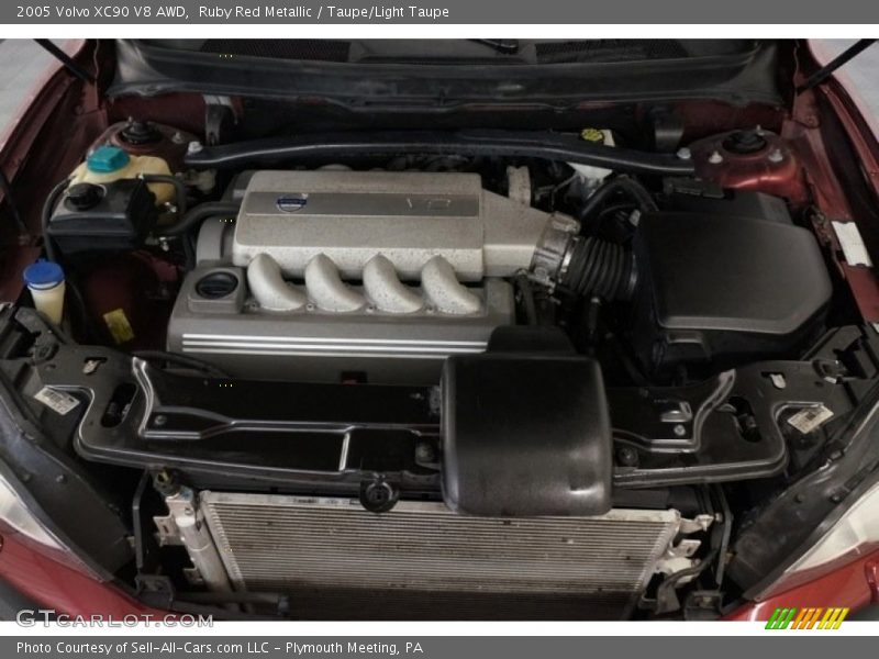 Ruby Red Metallic / Taupe/Light Taupe 2005 Volvo XC90 V8 AWD