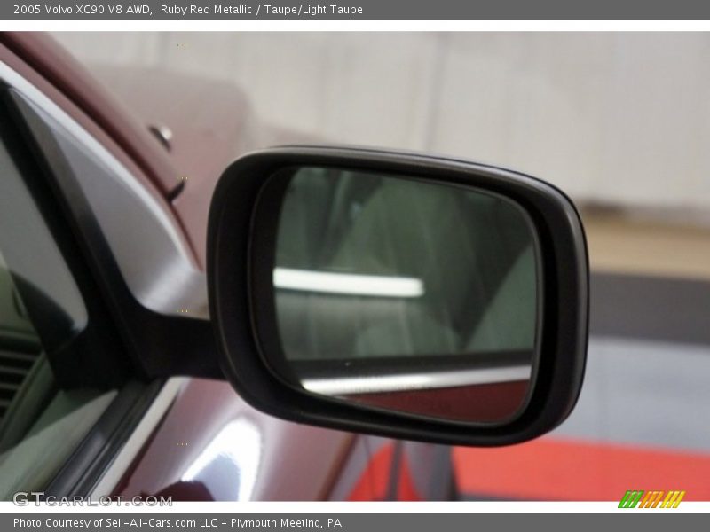Ruby Red Metallic / Taupe/Light Taupe 2005 Volvo XC90 V8 AWD