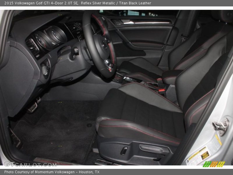Front Seat of 2015 Golf GTI 4-Door 2.0T SE