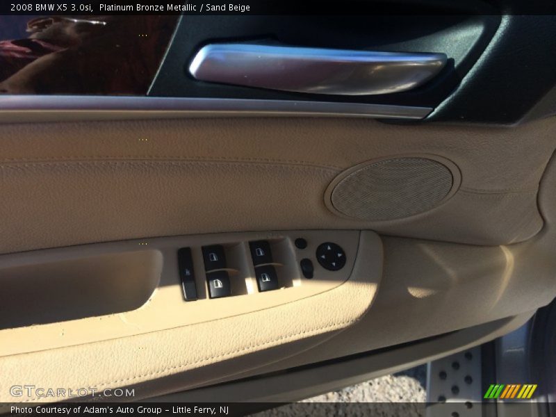 Platinum Bronze Metallic / Sand Beige 2008 BMW X5 3.0si