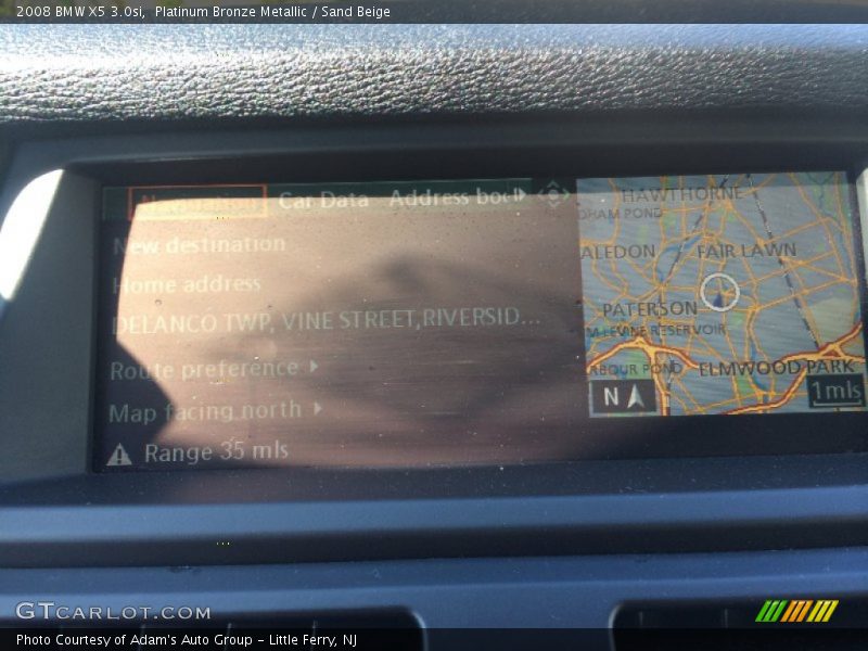 Platinum Bronze Metallic / Sand Beige 2008 BMW X5 3.0si