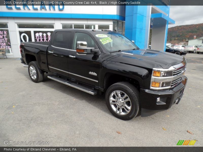 Black / High Country Saddle 2015 Chevrolet Silverado 2500HD High Country Crew Cab 4x4