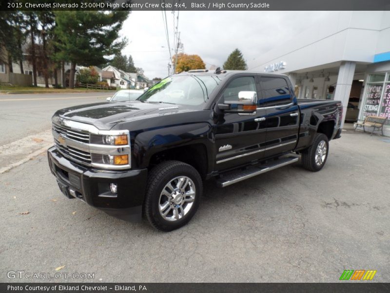 Black / High Country Saddle 2015 Chevrolet Silverado 2500HD High Country Crew Cab 4x4