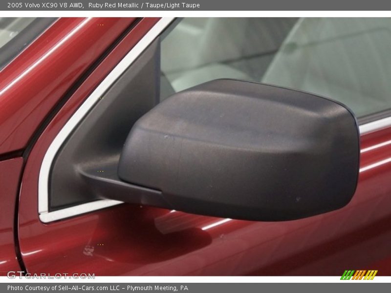 Ruby Red Metallic / Taupe/Light Taupe 2005 Volvo XC90 V8 AWD