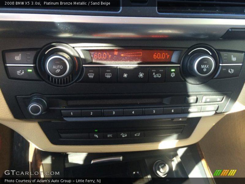 Platinum Bronze Metallic / Sand Beige 2008 BMW X5 3.0si