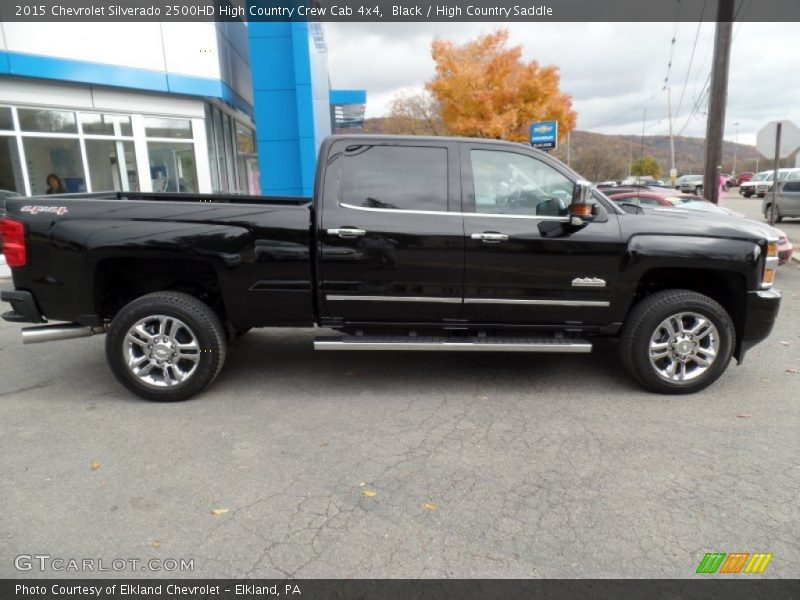 Black / High Country Saddle 2015 Chevrolet Silverado 2500HD High Country Crew Cab 4x4
