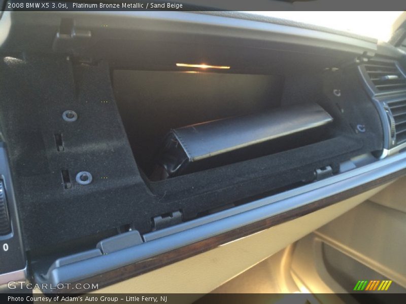 Platinum Bronze Metallic / Sand Beige 2008 BMW X5 3.0si