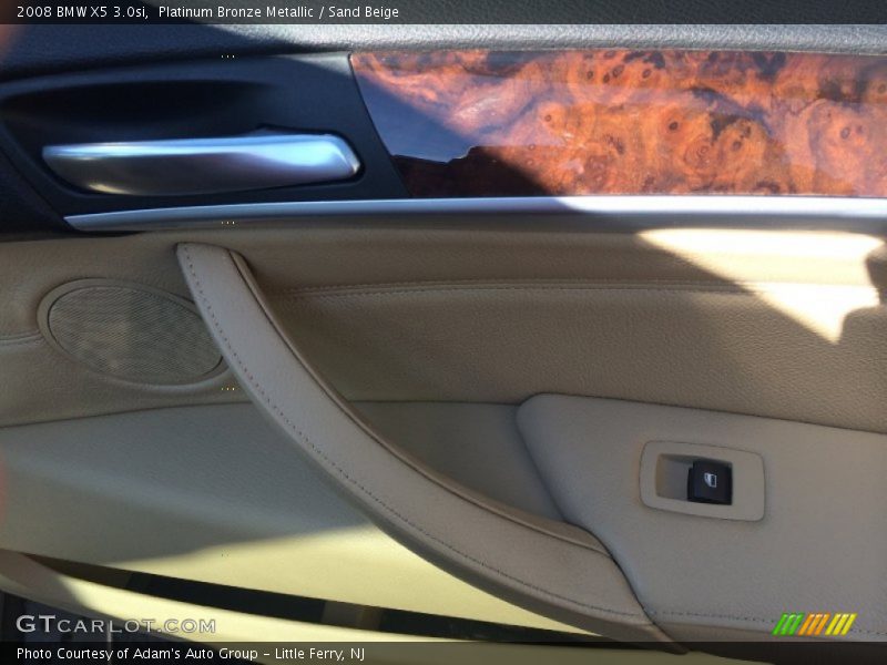 Platinum Bronze Metallic / Sand Beige 2008 BMW X5 3.0si