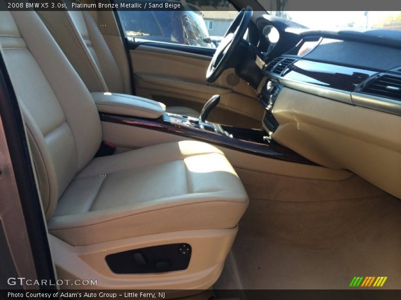Platinum Bronze Metallic / Sand Beige 2008 BMW X5 3.0si