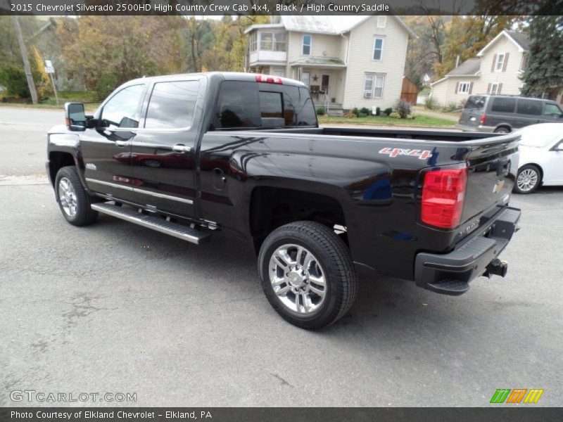  2015 Silverado 2500HD High Country Crew Cab 4x4 Black