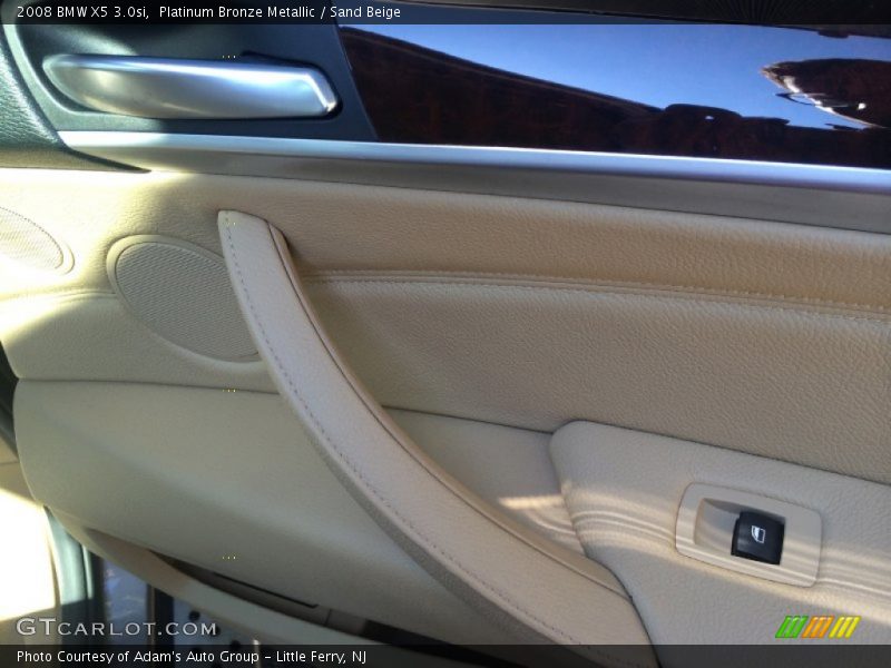Platinum Bronze Metallic / Sand Beige 2008 BMW X5 3.0si