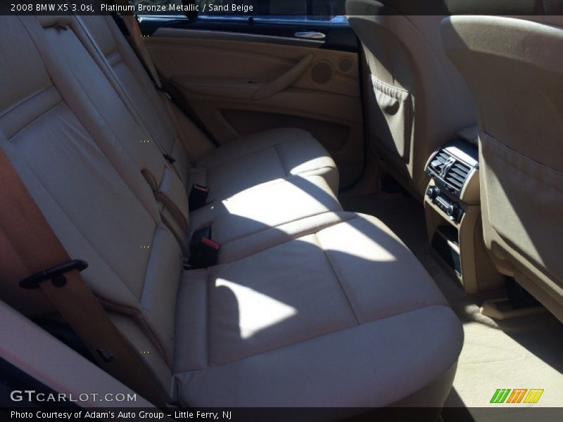 Platinum Bronze Metallic / Sand Beige 2008 BMW X5 3.0si