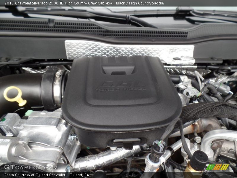  2015 Silverado 2500HD High Country Crew Cab 4x4 Engine - 6.6 Liter OHV 32-Valve Duramax Turbo-Diesel V8