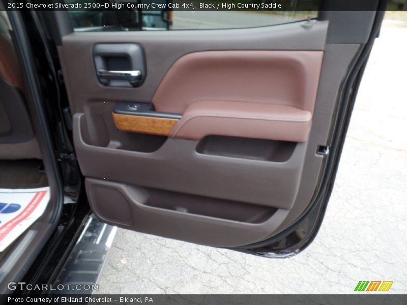 Black / High Country Saddle 2015 Chevrolet Silverado 2500HD High Country Crew Cab 4x4