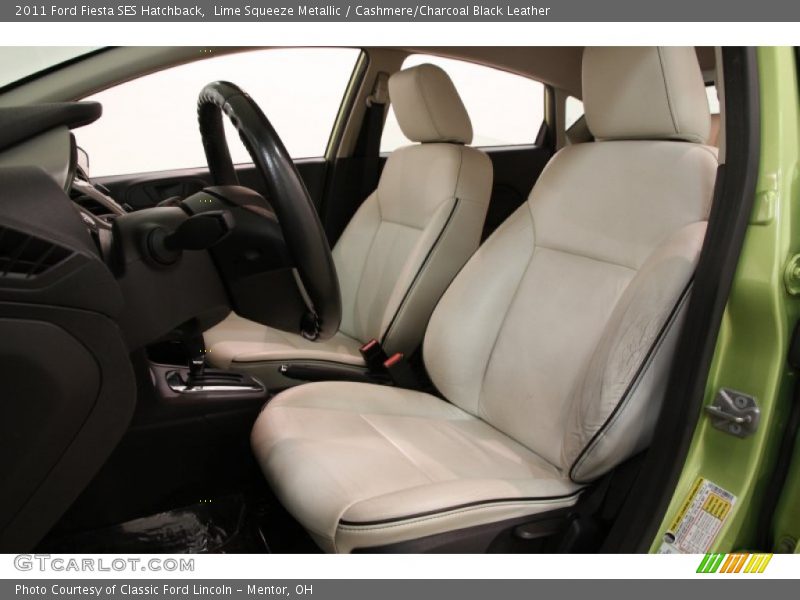 Front Seat of 2011 Fiesta SES Hatchback
