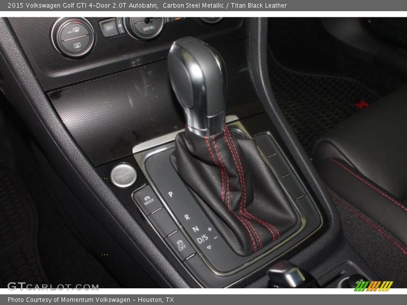 Carbon Steel Metallic / Titan Black Leather 2015 Volkswagen Golf GTI 4-Door 2.0T Autobahn
