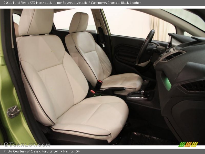 Front Seat of 2011 Fiesta SES Hatchback