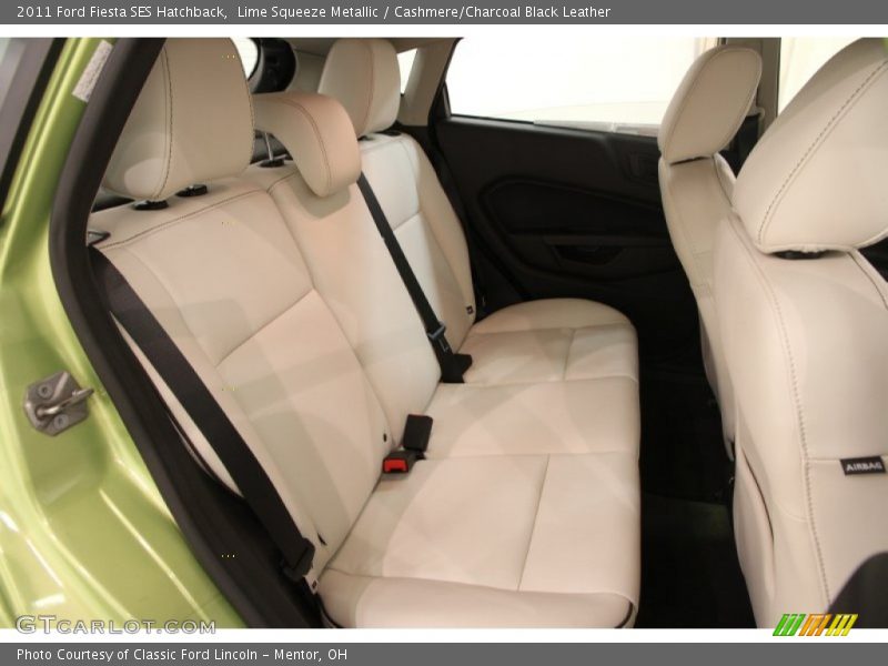 Rear Seat of 2011 Fiesta SES Hatchback