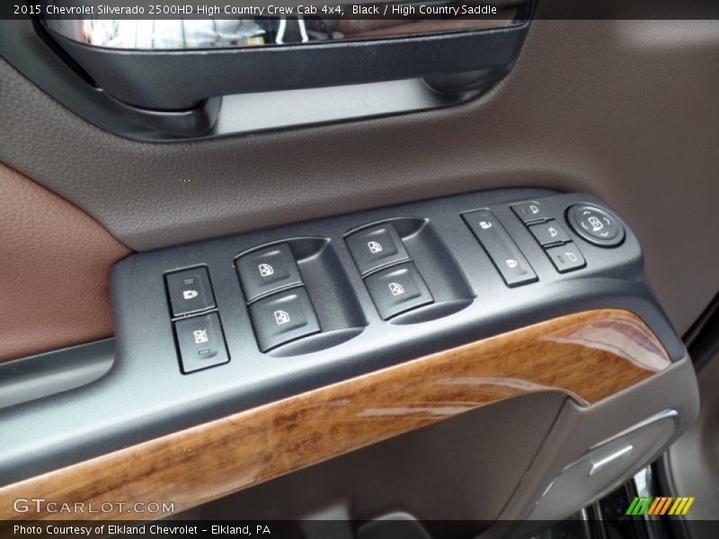 Controls of 2015 Silverado 2500HD High Country Crew Cab 4x4