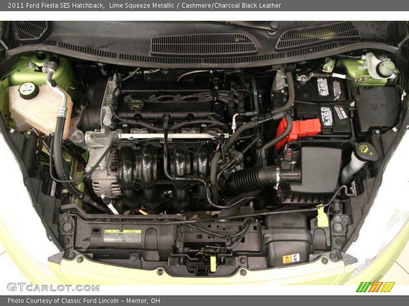  2011 Fiesta SES Hatchback Engine - 1.6 Liter DOHC 16-Valve Ti-VCT Duratec 4 Cylinder