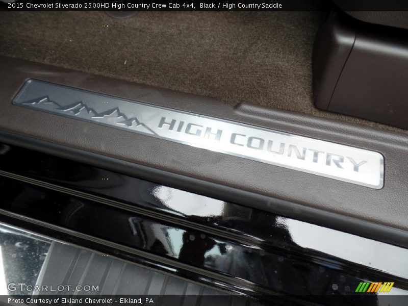 Black / High Country Saddle 2015 Chevrolet Silverado 2500HD High Country Crew Cab 4x4