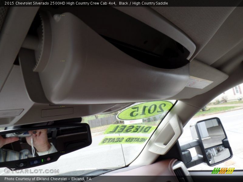 Black / High Country Saddle 2015 Chevrolet Silverado 2500HD High Country Crew Cab 4x4