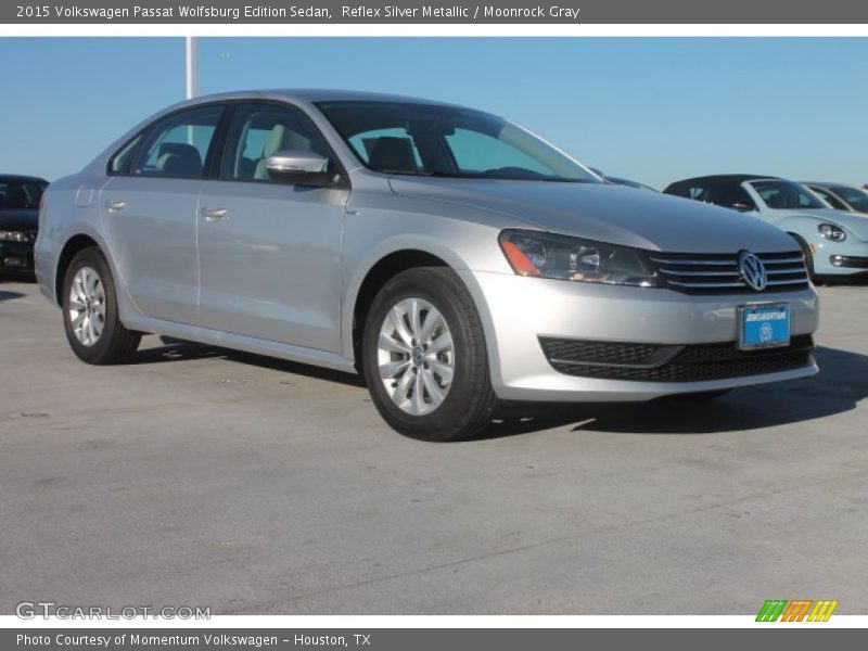 Reflex Silver Metallic / Moonrock Gray 2015 Volkswagen Passat Wolfsburg Edition Sedan
