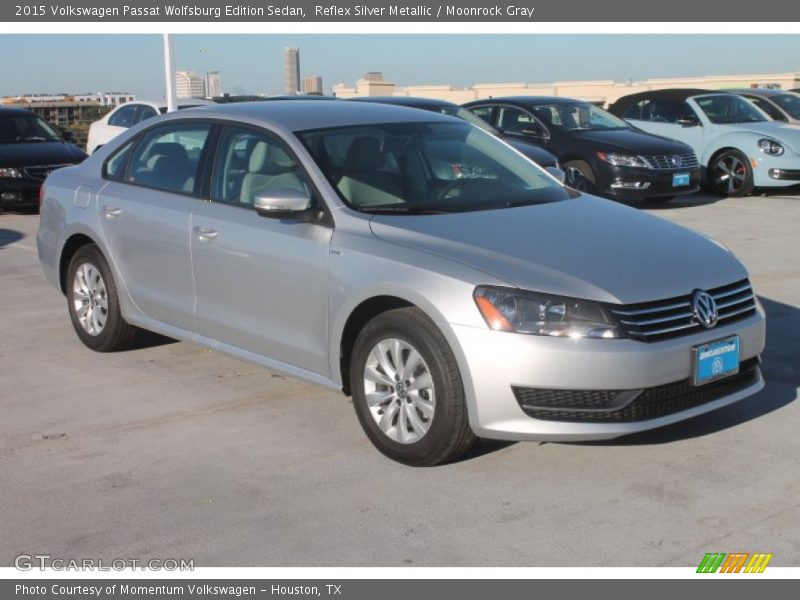 Reflex Silver Metallic / Moonrock Gray 2015 Volkswagen Passat Wolfsburg Edition Sedan