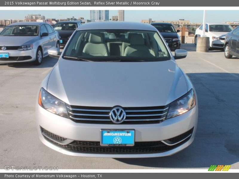 Reflex Silver Metallic / Moonrock Gray 2015 Volkswagen Passat Wolfsburg Edition Sedan
