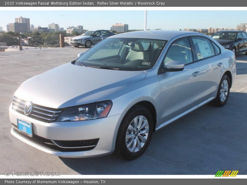 Reflex Silver Metallic / Moonrock Gray 2015 Volkswagen Passat Wolfsburg Edition Sedan