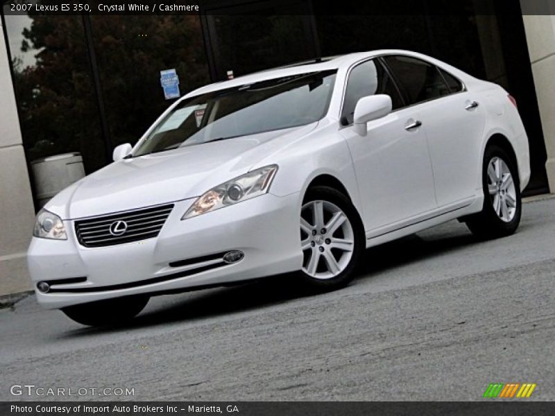 Crystal White / Cashmere 2007 Lexus ES 350