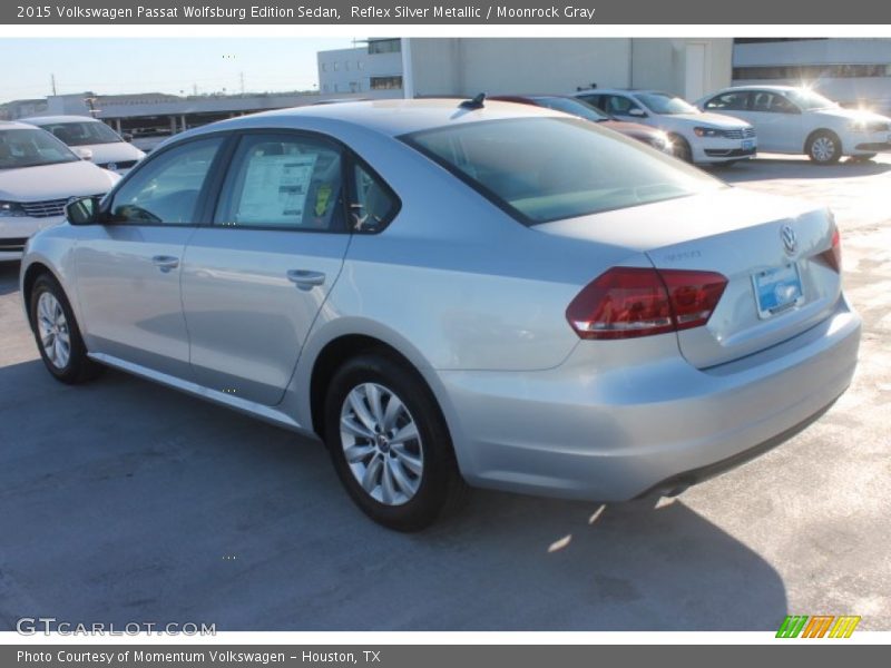 Reflex Silver Metallic / Moonrock Gray 2015 Volkswagen Passat Wolfsburg Edition Sedan