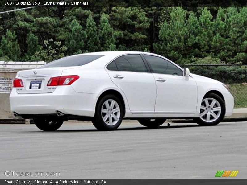 Crystal White / Cashmere 2007 Lexus ES 350