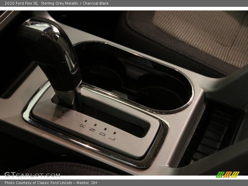 Sterling Grey Metallic / Charcoal Black 2010 Ford Flex SE
