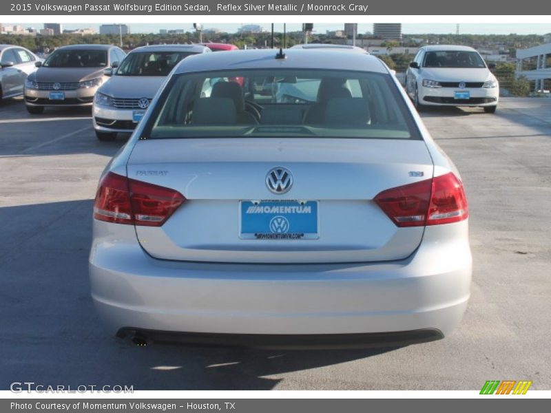 Reflex Silver Metallic / Moonrock Gray 2015 Volkswagen Passat Wolfsburg Edition Sedan