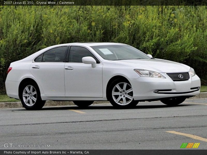 Crystal White / Cashmere 2007 Lexus ES 350