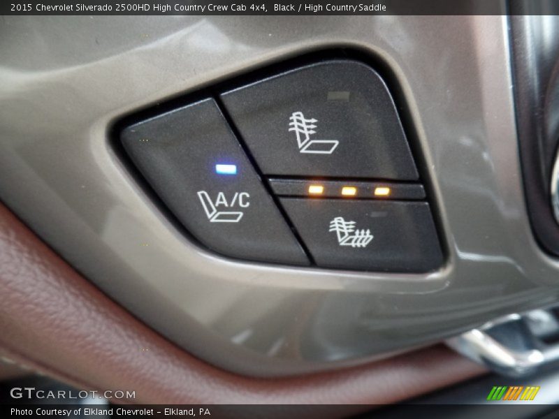 Controls of 2015 Silverado 2500HD High Country Crew Cab 4x4