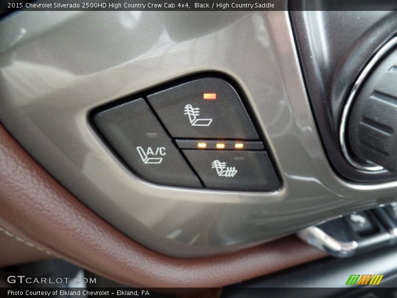 Controls of 2015 Silverado 2500HD High Country Crew Cab 4x4