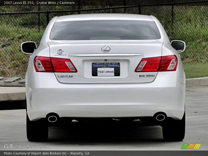 Crystal White / Cashmere 2007 Lexus ES 350