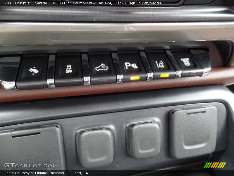 Controls of 2015 Silverado 2500HD High Country Crew Cab 4x4