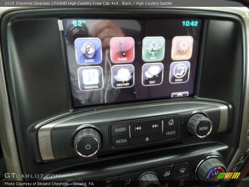 Controls of 2015 Silverado 2500HD High Country Crew Cab 4x4