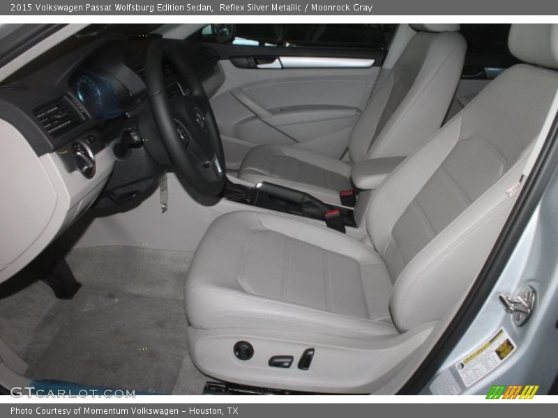 Reflex Silver Metallic / Moonrock Gray 2015 Volkswagen Passat Wolfsburg Edition Sedan