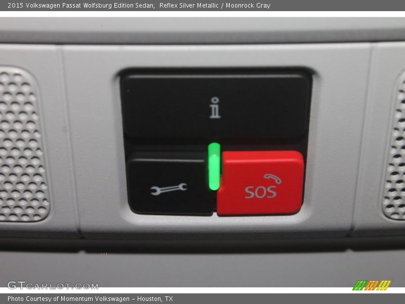 Reflex Silver Metallic / Moonrock Gray 2015 Volkswagen Passat Wolfsburg Edition Sedan