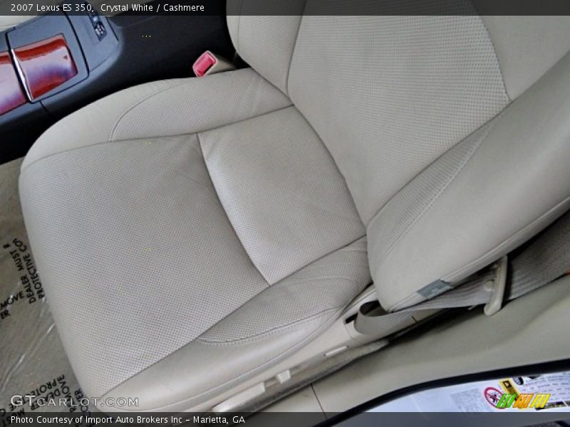 Crystal White / Cashmere 2007 Lexus ES 350