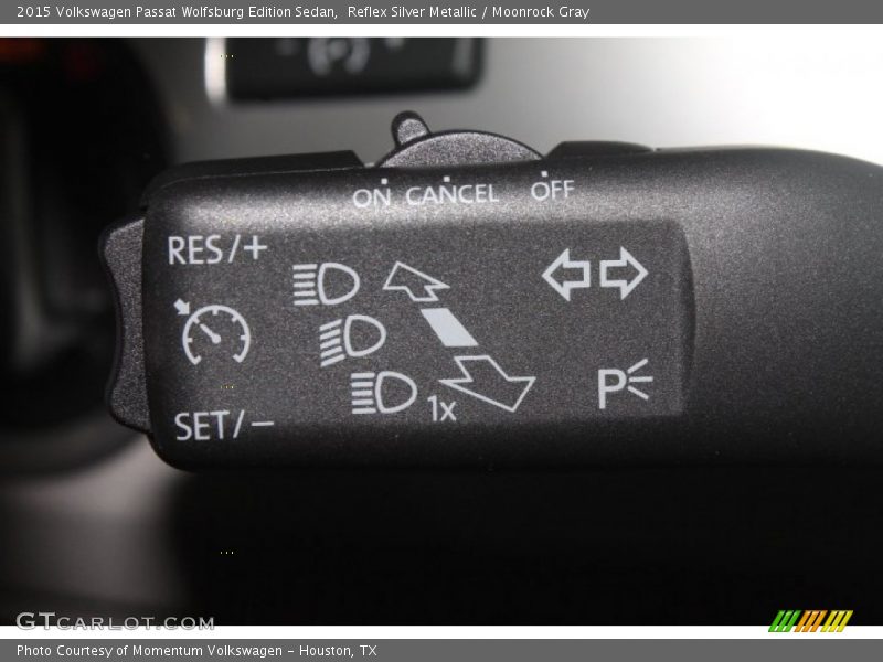 Reflex Silver Metallic / Moonrock Gray 2015 Volkswagen Passat Wolfsburg Edition Sedan