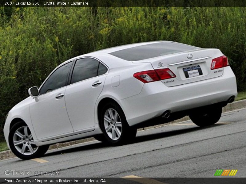 Crystal White / Cashmere 2007 Lexus ES 350