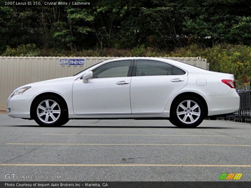 Crystal White / Cashmere 2007 Lexus ES 350