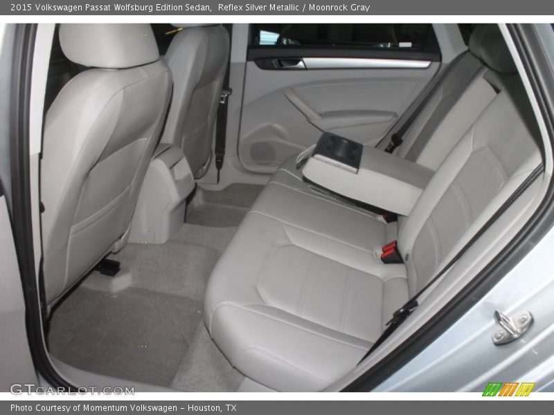 Rear Seat of 2015 Passat Wolfsburg Edition Sedan