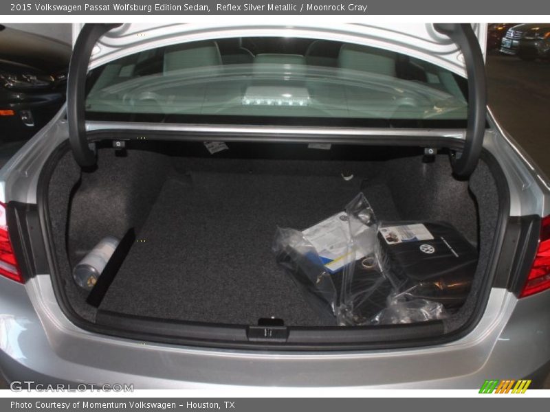 Reflex Silver Metallic / Moonrock Gray 2015 Volkswagen Passat Wolfsburg Edition Sedan