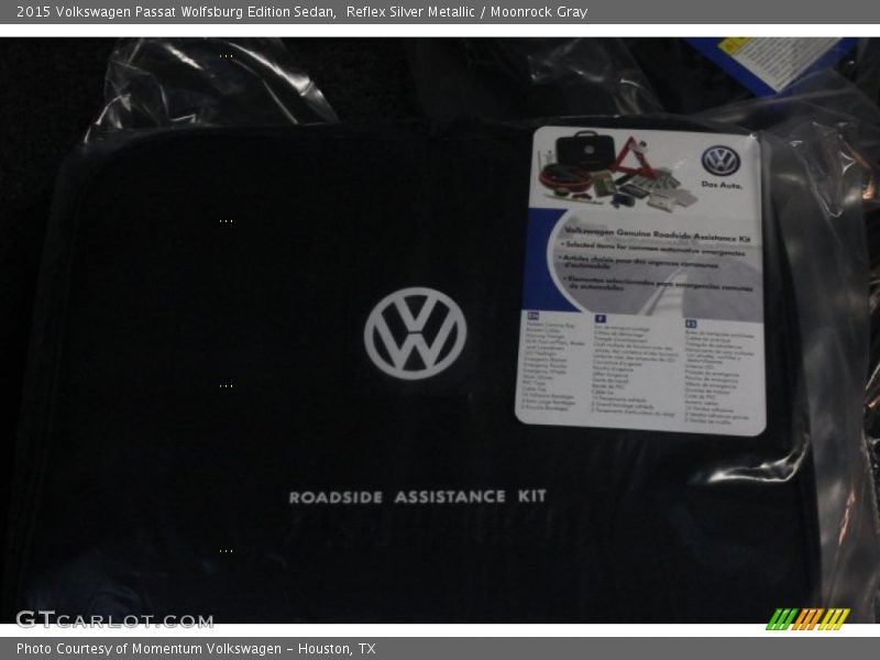 Reflex Silver Metallic / Moonrock Gray 2015 Volkswagen Passat Wolfsburg Edition Sedan